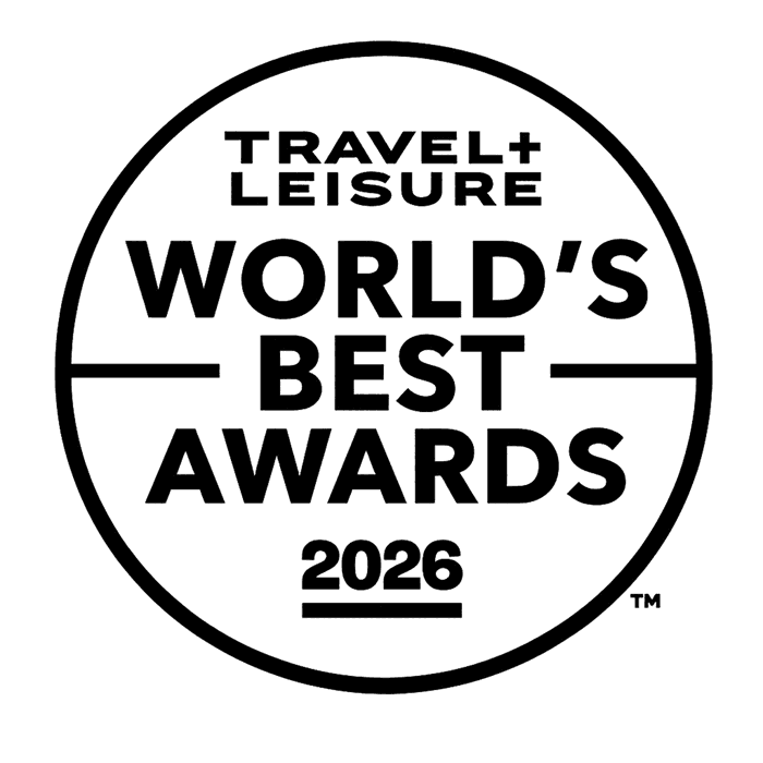 Travel & Leisure World's best awards 2026 logo