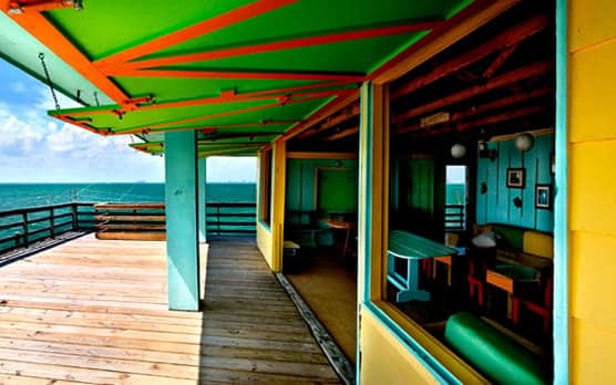 A Stiltsville building in Miami