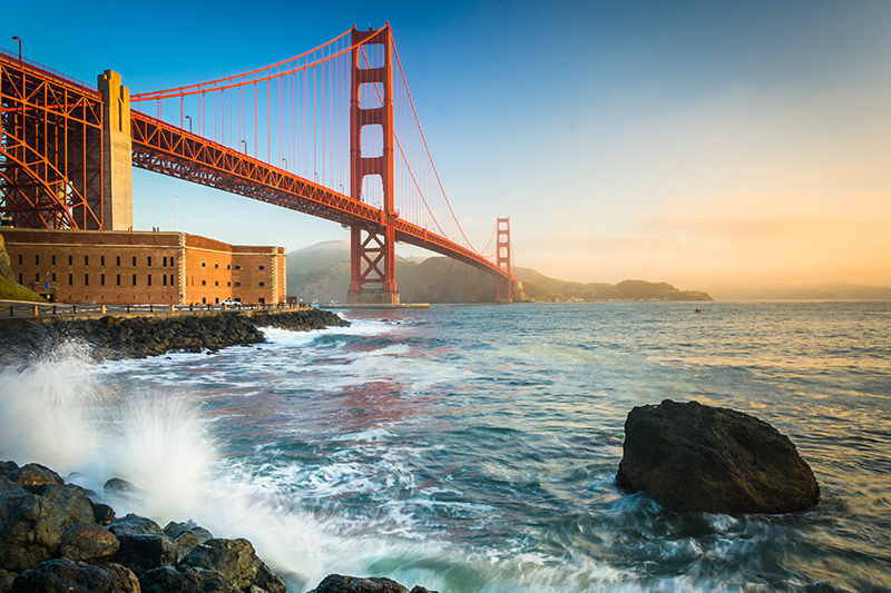 Paddling Out at Fort Point