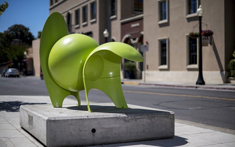 napa art walk squirrel