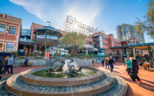 Ghirardelli Square.