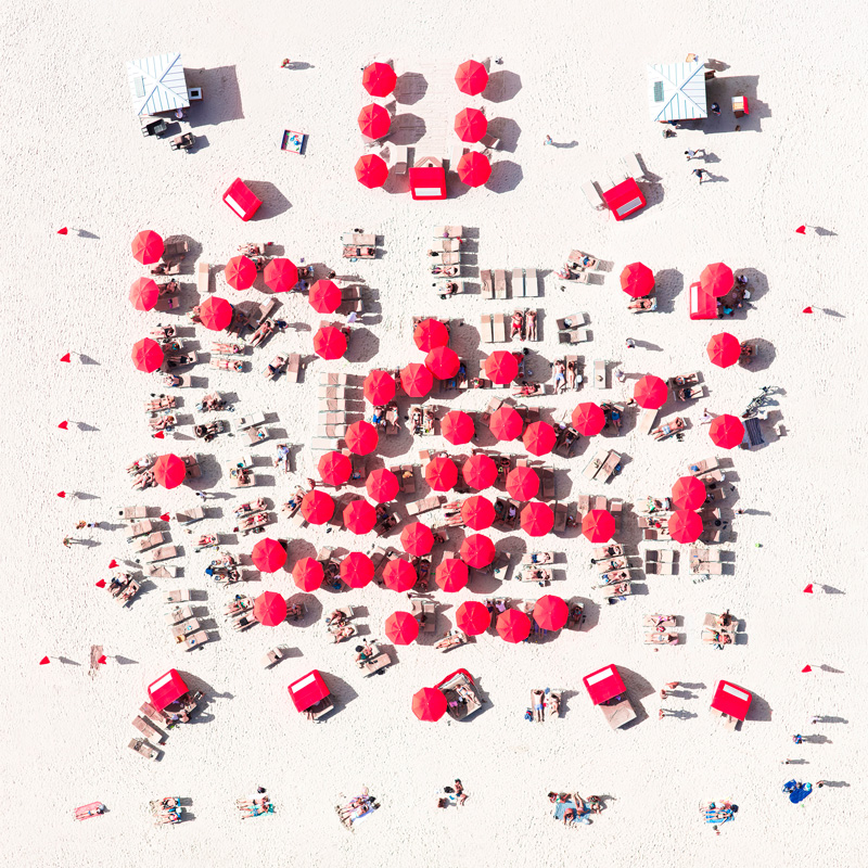 Red District Antoine Rose Aerial Beach Photography