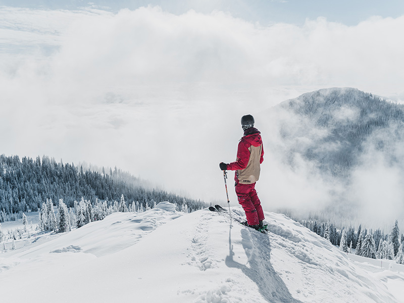 Red Mountain In Rossland, B.C.