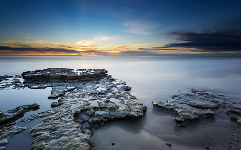 Swami's Beach tide pools