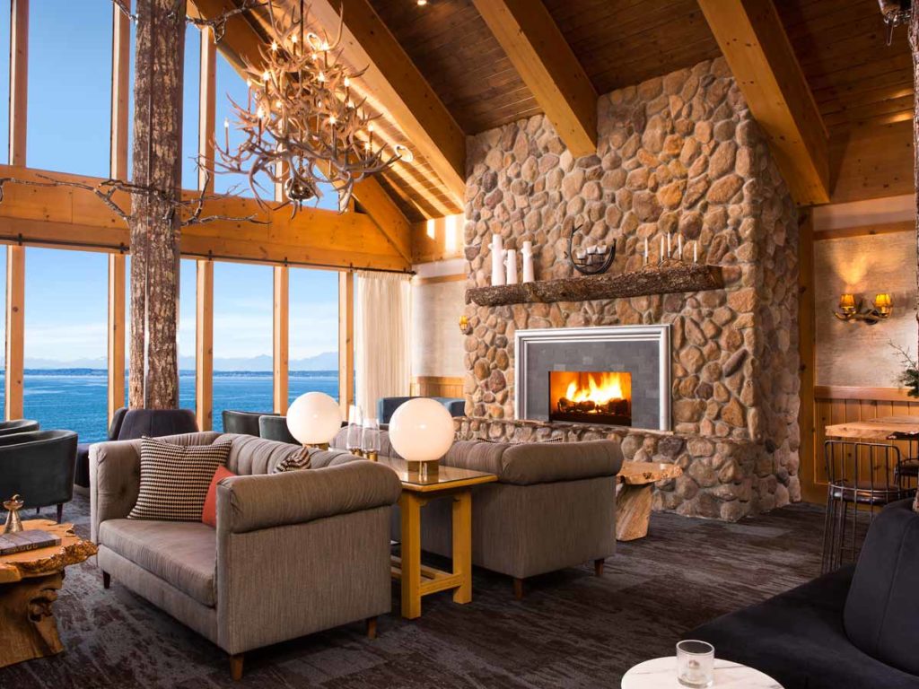 Lobby at Teton Lodge
