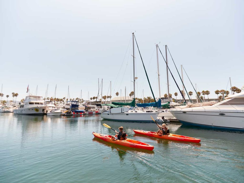 Portofino Marina kayaking