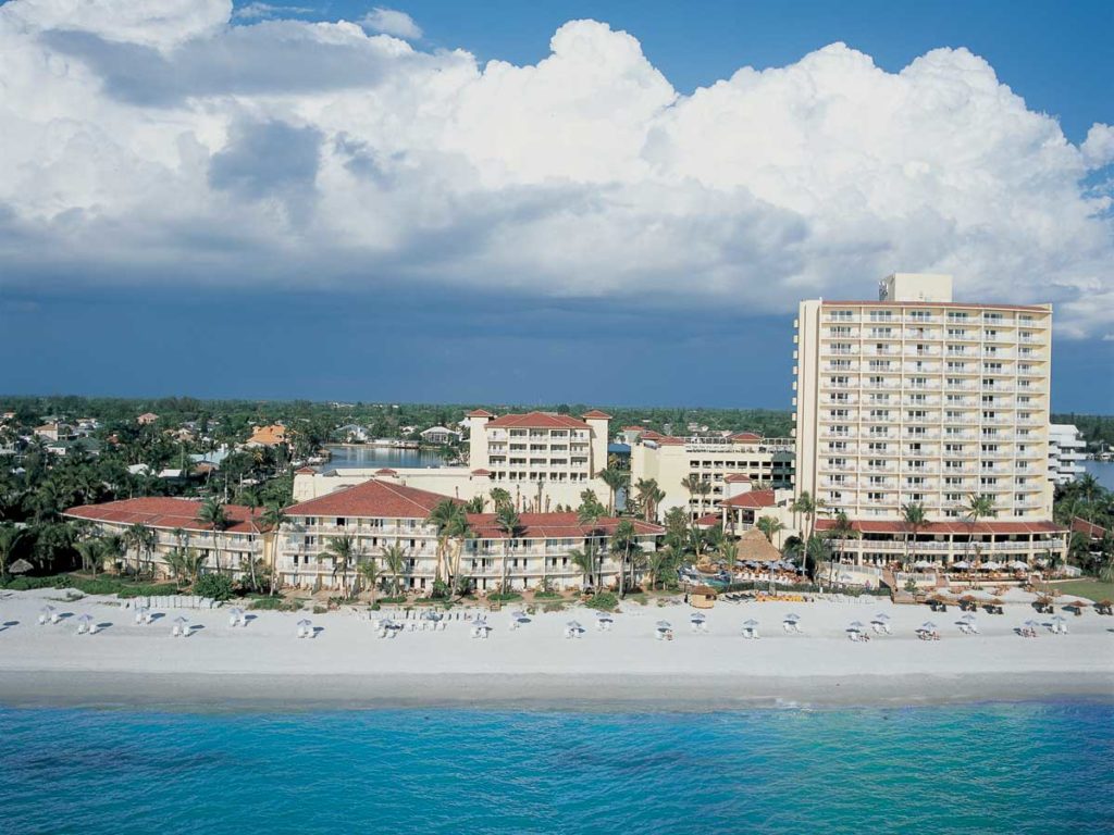 Hotel And Beach Aerial