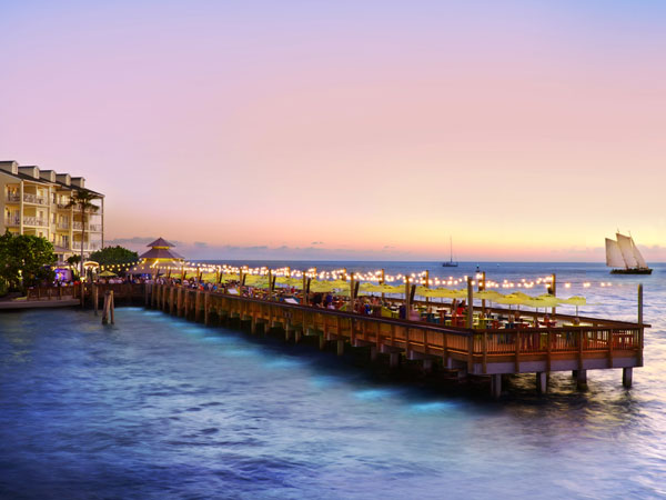 Pier At Sunset