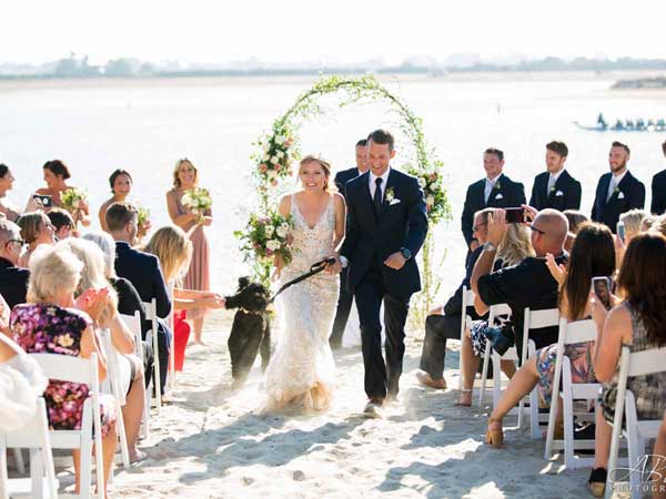 beach wedding