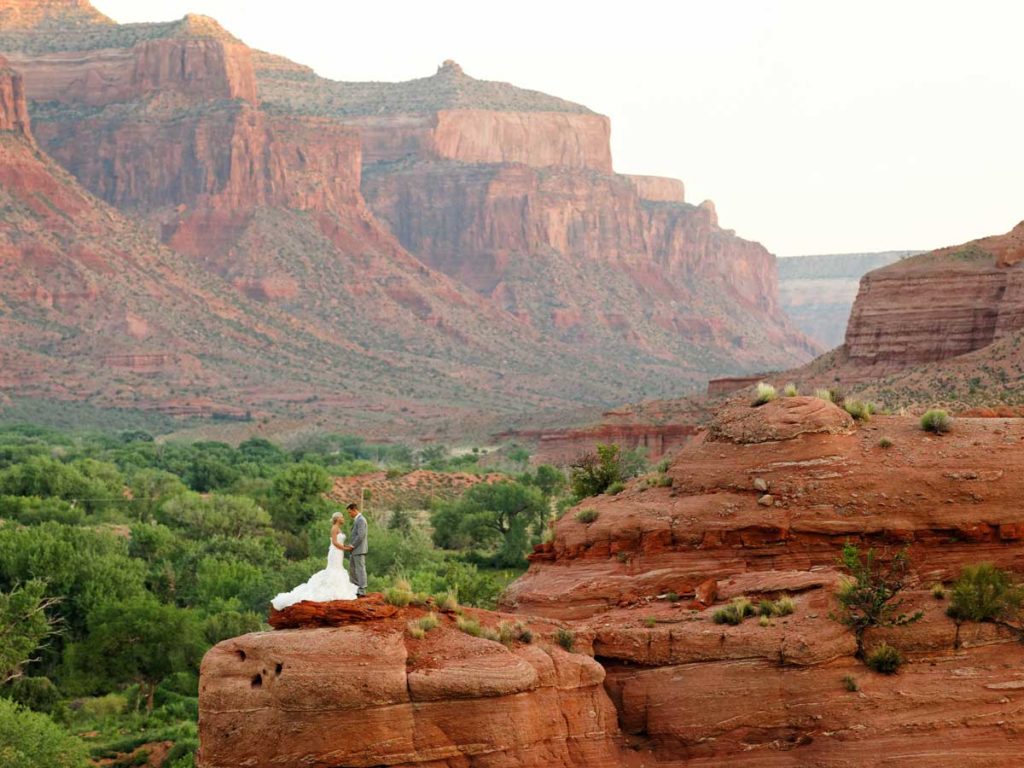 Wedding at Gateway Canyons Resort