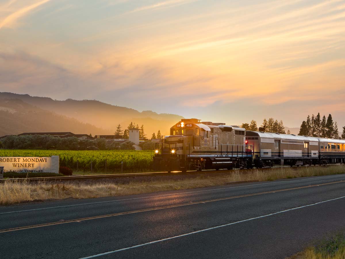 Wine Train in Napa