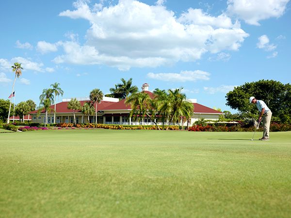 Gold Course At Laplaya.