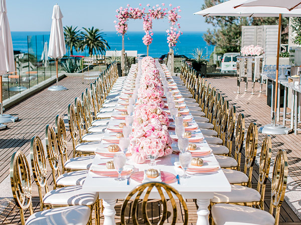 Wedding Reception At Lauberge Del Mar.