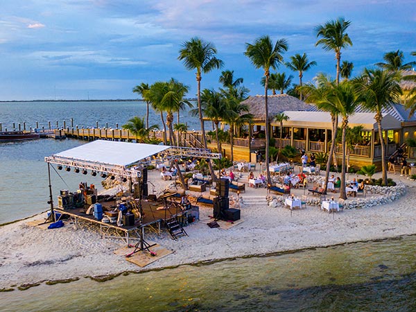 Concert At Little Palm Island.