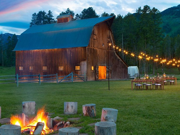 Wedding Barn At Hotel Terra.