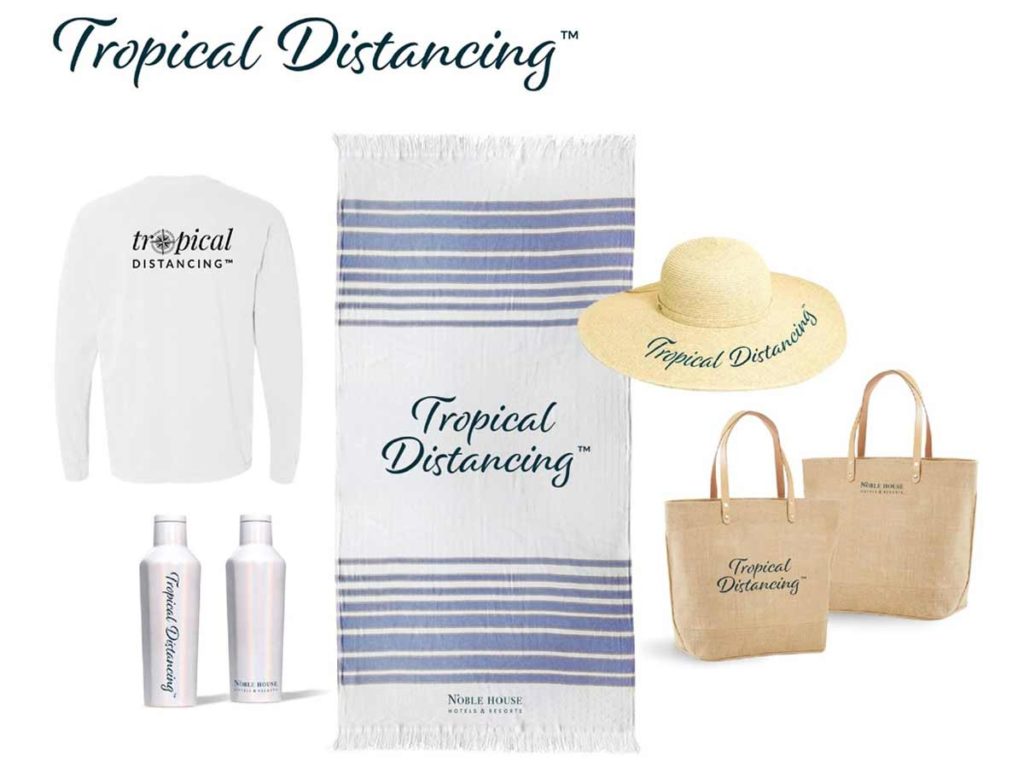 Tropical Distancing Gear.