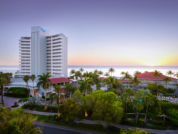 Hotel And Beach Aerial