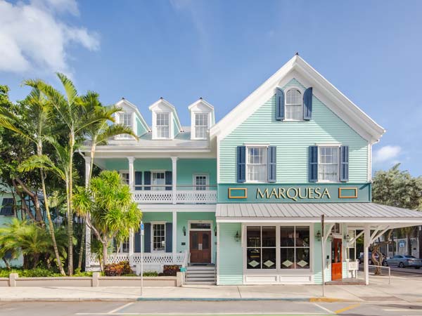 Exterior View Of Marquesa Hotel In Florida.