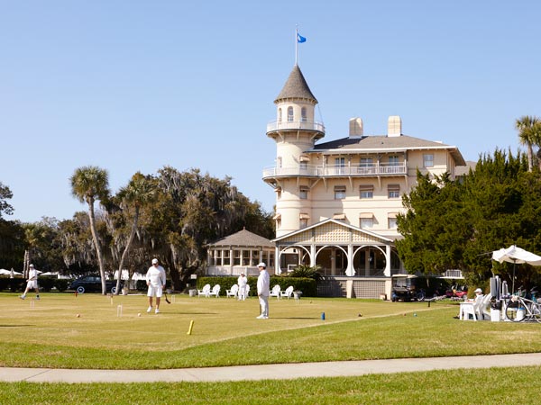 Croquet At Jekyll Island Club.