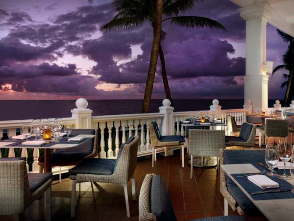 Dining At Sunset At OCEAN2000.