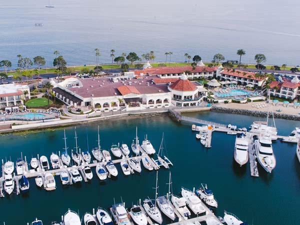 The Kona Kai Marina.