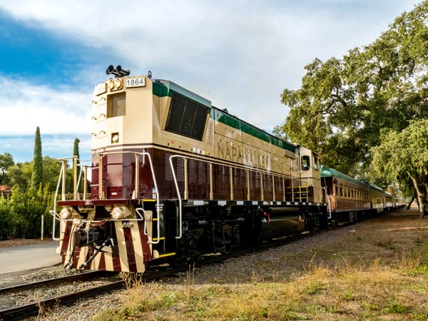 Napa Valley Wine Train Engine.