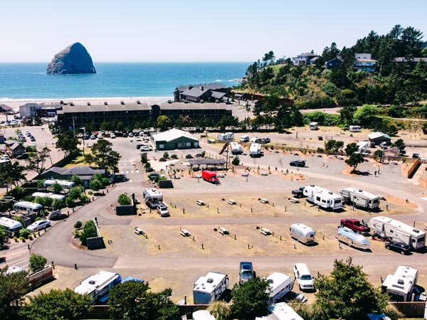 Cape Kiwanda RV Park, PACIFIC CITY, OR