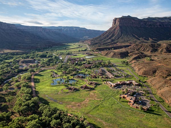 Gateway Canyons Aerial.