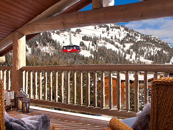 Balcony In Jackson Hole