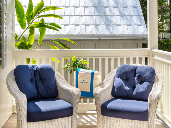 Chairs On A Balcony
