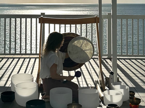 Sound Bath By The Ocean