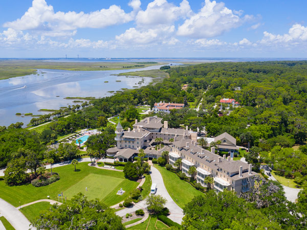 Jekyll Island Aerial View